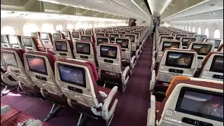 Thai Airways B787-9 Taipei to Bangkok TG633 (please turn on caption) 泰國航空桃園曼谷