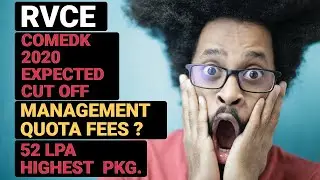R.V COLLEGE EXPECTED BRANCH WISE COMEDK CUT OFF 2020 | TOP 10 COMEDK COLLEGES | COMEDK RESULTS 2020
