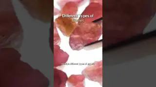 Different Types of Garnet Part 1💎 #garnet #gemstone #birthstone #birthstones #jewelry #preciousgems
