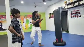 Karate training- karuthal Dojo @ karuthal zumba, yoga & karate centre JKMO affiliated. 9387676757