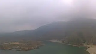 JYU Hornet 2 aerial  4K 　Lake Syojiko