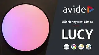 Avide Lucy mennyezeti lámpa RGBIC+CCT Távirányítóval