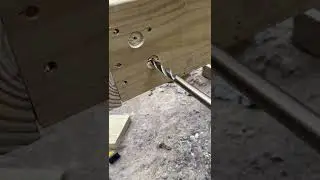 How to install deck post