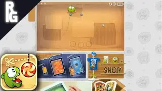 Cut the Rope Gameplay | 2/3 Stars Verification Box Level 1 - Cardboard Box (cuttherope.net version)