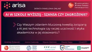 Kluczowa kwestia związana z AI  -  uczciwość i etyka akademicka w jej stosowaniu?