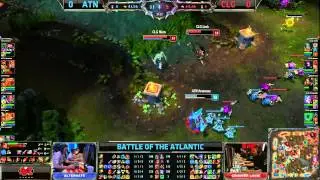 CLG vs Alternate Game 1 | EU vs NA Battle of the Atlantic 2013 | ATN vs CLG G1 Bo3