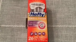 Hefty Small Garbage Bags Review