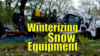 Fluid Film Application on Snow Plow