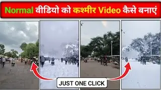 Instagram kashmir reels editing 2025||Snow Effect Reels Editing||Instagram kashmir reels kaise banae