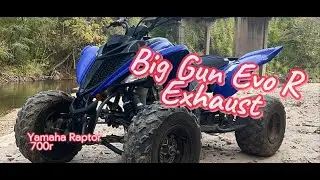 Big Gun Evo R | Slip-on Exhaust : Yamaha Raptor 700! (1080p HD Quality)
