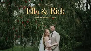 Tanah Gajah Ubud Wedding | Ella & Rick | Leura Film | Bali Wedding Cinematography