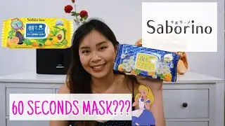 60 SECONDS MASK REPLACING 5 STEP SKINCARE??? | Saborino Mask Review |