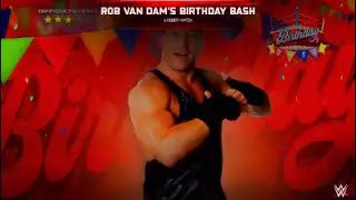WWE 2K25 MYFACTION LIVE EVENTS ROB VAN DAM'S BIRTHDAY BASH WALKTHROUGH GAMEPLAY PART 329