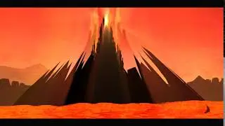 Animated Hell Landscape