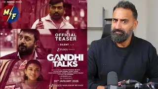 Reacting to the Gandhi Talks Teaser | Vijay Sethupathi & Arvind Swami | A. R. Rahman