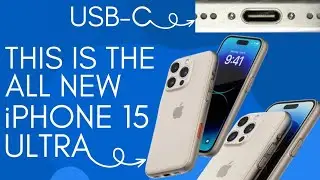iPhone 15 Ultra FIRST LOOK LEAKS Rounded Edges USB-C Titanium Periscope 3nm Chip Solid State Buttons