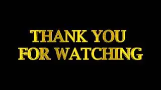 Thanks for Watching | Outro Animation | No Copyright Video