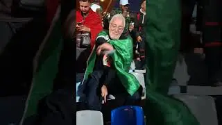 The passionate Nigerian team fan moment #afcon2025 #morocco #algerie