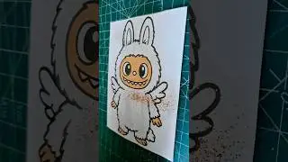 എനിക്കും കിട്ടി labubu #msyartandcrafta4a #trending #labubu #labubucraft #labubuviral #new #2025#diy