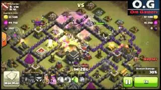 Mass Witch attack - Clash of Clans