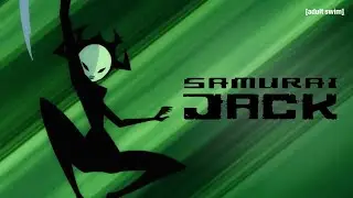 Jack huye de las hijas de Aku | Samurai Jack | Adult Swim LA