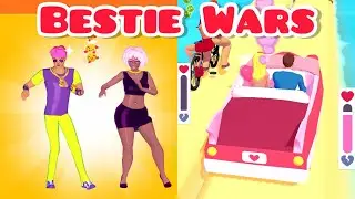 ✅Bestie Wars . All Levels TOP Gameplay iOS Android Mobile Games Walkthrough New Update Max Level