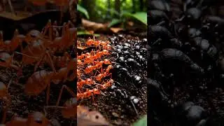 1000 fire ants vs 1000 wild ants &ndash; You won&rsquo;t believe the ending!
