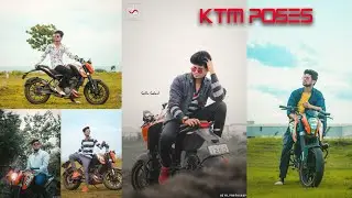 Photoshoot With KTM Duke 200 || Best Bike Photography Poses || KTM Bike Poses || Duke Bike Poses