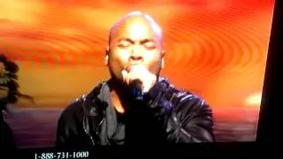 Anthony Evans performing 