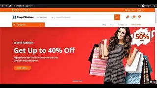 ShopZBuilder Demo Video