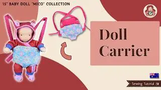 DIY Doll carrier for 15