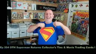 Ep 204 On The Hunt Superman Returns Collector's Tins Tops Movie Cards