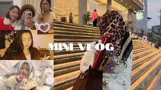 Mini vlog- cozy Christmas dinner with friends & A short Family Resort Getaway🎄🥂🌸