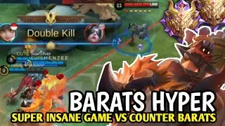 BARATS HYPER CARRY BUILD TERBARU 2021 VERSUS COUNTER BARATS INSANE GAME - Mobile Legends