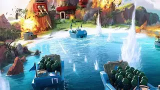 first raid on my boom beach home.