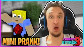 MINI Prank an Spark  & Sinticas Reaktion | Craft Attack 8 mit SparkofPhoenix, Sintica und TheJoCraft