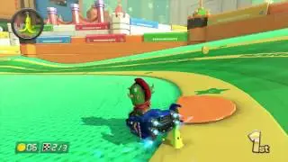 Mario Kart 8 (MK8) Online Worldwide - FIRST ATTEMPT AT D-PAD