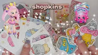 🙌🏻бумажные сюрпризы🩷|shopkins🧁|распаковка бс😽