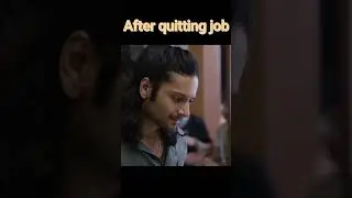 POV: You quit your job like a movie hero 😂💼 #QuitTok #ComedyShorts #WorkLife