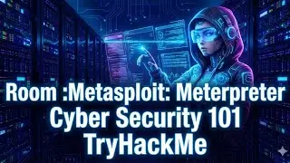 Metasploit Meterpreter Review - TryHackMe - Cyber Security 101 | URDU/HINDI #ethicalhacking