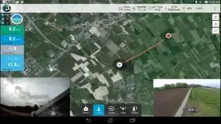 APM 2.6 Follow Me Car with Droidplanner V2 | Black Snapper Drone | Autonomous Test Flight
