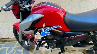 PROTETOR DE MOTOR STUNT RACE ORIGINAL TITAN 160