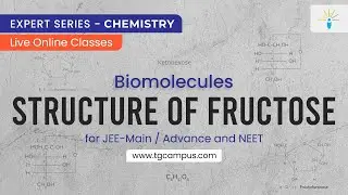 Structure of Fructose | Biomolecules | JEE | NEET | Chemistry - TG Campus