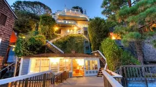 Corinthian Island Waterfront Home in Belvedere, California