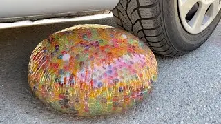 ORBEEZ COCA COLA BALLOON VS CAR, Coca Cola Zero, PowerAde, Fanta, Sprite, Fruko and Mentos Diff Unde