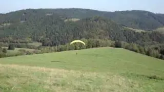 Andre 2 - Gleitschirmverein Rennsteig e. V. - Schulung am Nordhang 26.09.2009