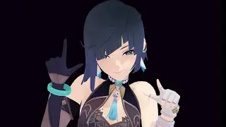 【Genshin Impact MMD/4k/60FPS】Yelan【Dancin (krono remix)】