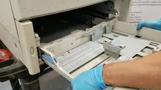 Как установить комплект для обслуживания HP 9000 9040 9050 C9152A RG5-5750