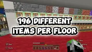 Sorting System that Sorts Hundreds of Different Items #minecraft #gaming 