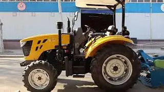 QLN 75hp Farm Tractor With potato harvester #tractorprice  #tractorvideo